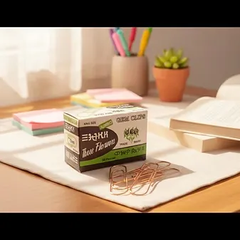 ?? Gem Clip 75MM Jumbo ? Three Flowers | Extra Strong Paper Clip