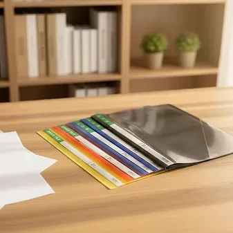 A4 Top Transparent File | TT File | Clear Document Holder | Premium Quality File