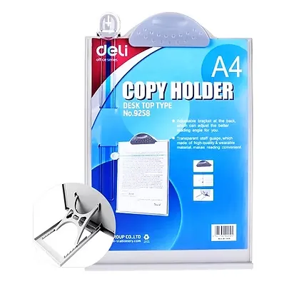 Deli Copy Holder With Stand E-9258 Delieach | Smooth Operation