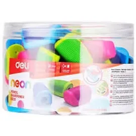 Deli E0520 Pencil Sharpner Soft Touch Cover | 36 Pcs | High Performance
