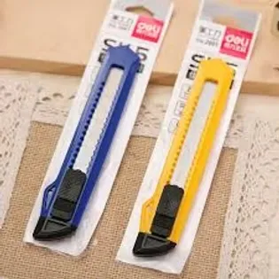 Deli E2001 Cutter Knife Large (Pp Bag) | High Performance