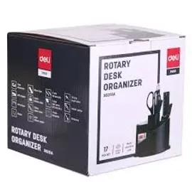 Deli E38251A Rotary Desk Organizer | Reliable Choice