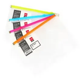 Deli E38976 Zip Bag A5 Vivid | Durable Design