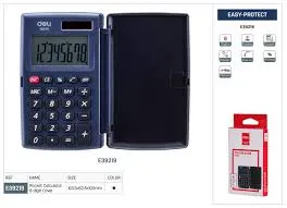 Deli E39219 Pocket Calculator | Smooth Operation