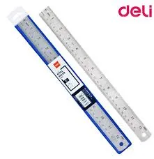 Deli E8463 Metal Scale 12 Inch | Professional Use