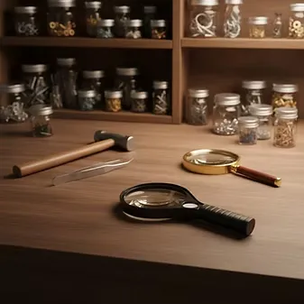 Magnifying Glass | Premium Quality | Three Flowers TF-9090