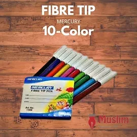Premium Mercury 10 Color Marker Writing Instrument