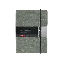 Premium Notebook Flex Linen Look Herlitz Writing Instrument