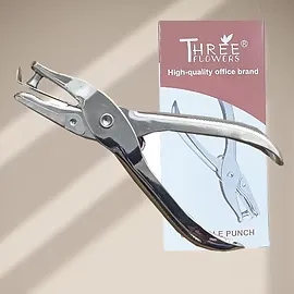 Single Punch | Premium-Quality Metal Built | Three Flowers TF-0114