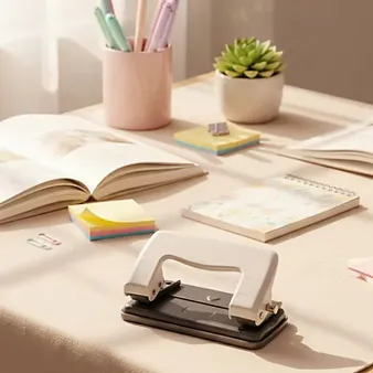 TF-0101 Punch Machine | 2-Hole Paper Punch | Capacity up to 10 Sheets | Durable