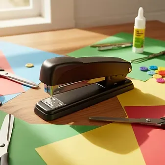 TF-0307 Long Reach Stapler | Compatible with 24/6 to 23/8 Pins |