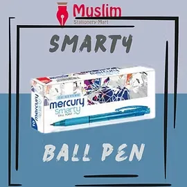 Premium Mercury Smarty Ball Pen Writing Instrument (Black)