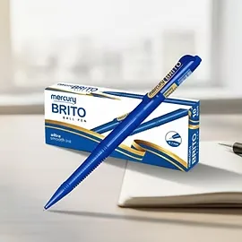 Premium Mercury Brito Ball Pen Writing Instrument (Black)