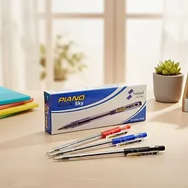 Premium Piano Sky Ball Pen Writing Instrument (green)