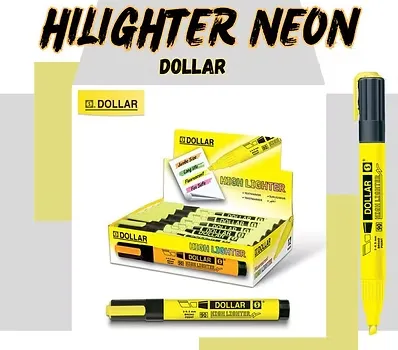 Premium Dollar Highlighter Round Writing Instrument (green)