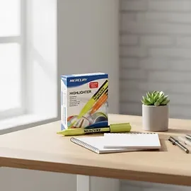 Premium Highlighter Roud Mercury Writing Instrument (green)