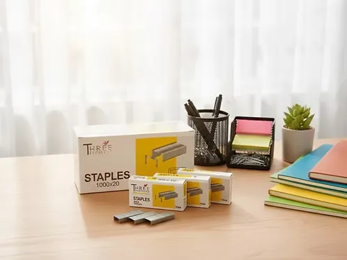 Stapler Pin | 10#, 24/6, 26/6 | 20Pkts in a Box | Three Flowers | TF010 | TF246 (TF-0266 26/6)