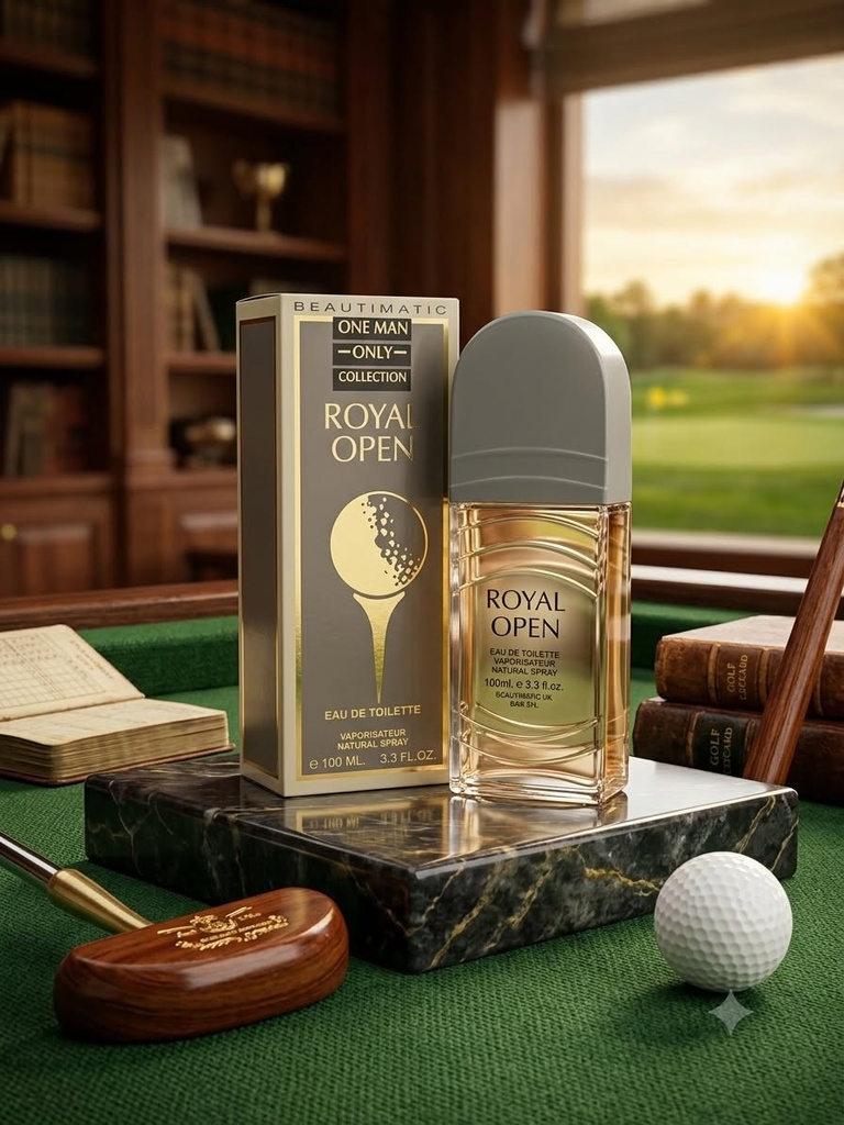 Beautimatic Royal Open Eau De Toilette For Men - One Man Only Collection Premium Vaporisateur Natural Spray - Long-Lasting Classic Luxury Perfume