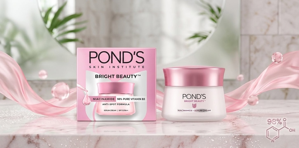 Pond's Bright Beauty Serum Cream SPF 15 - For a Spotless Glow (Day Cream)