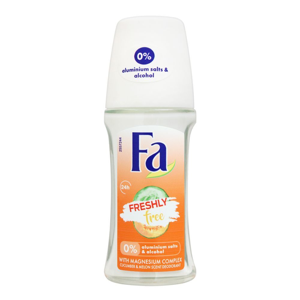 Fa Freshly Free: Cucumber & Melon Deodorant - Gentle Freshness with 0% Aluminum
