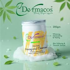 Dermacos Dermapure Detoxifying Hexagonal Cleanser – Professional Facial Cleansing for Whitening & Skin Regeneration